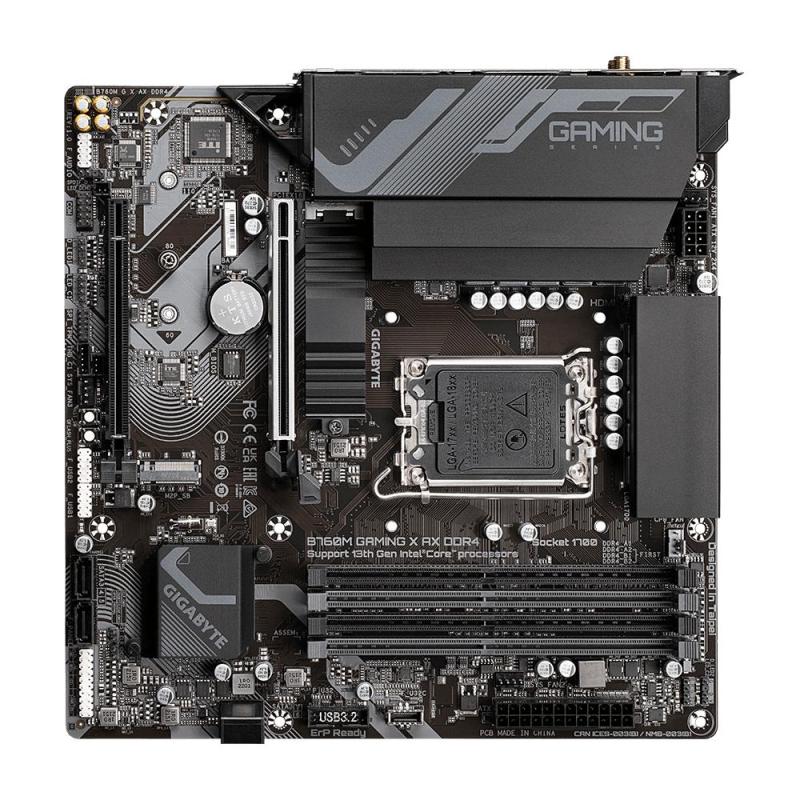 Gigabyte B M Gaming X Ax Ddr Scheda Madre Lga Micro Atx Trippodo