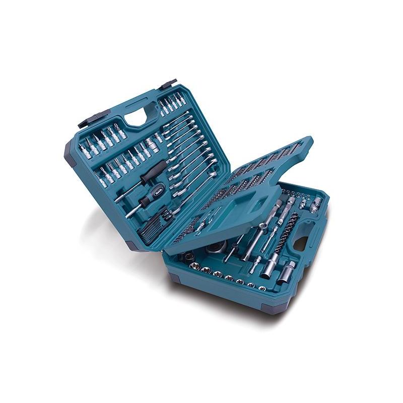 Coffret de 221 outils à main pour mécanicien - Makita E-10883