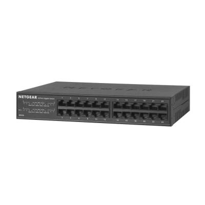 NETGEAR GS324 No administrado Gigabit Ethernet (10 100 1000) Negro