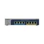 NETGEAR 8-port Ultra60 PoE++ Multi-Gigabit (2.5G) Ethernet Plus Switch Géré L2 L3 2.5G Ethernet (100 1000 2500) Connexion