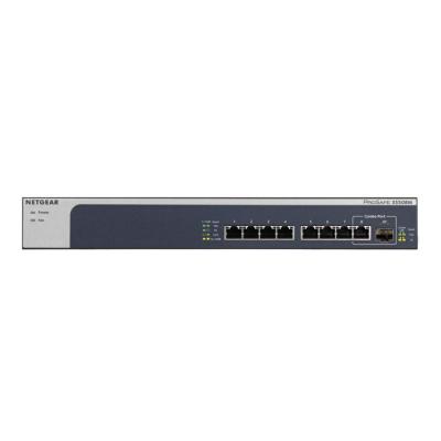 NETGEAR XS508M Unmanaged 10G Ethernet (100 1000 10000) Grau, Silber