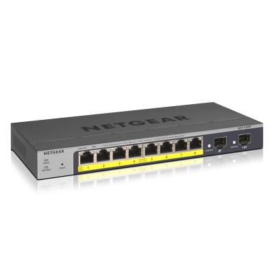 NETGEAR GS110TP Gestionado L2 L3 L4 Gigabit Ethernet (10 100 1000) Energía sobre Ethernet (PoE) Gris