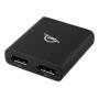 OWC Thunderbolt Dual DisplayPort Adapter adattatore grafico USB 7680 x 4320 Pixel Nero