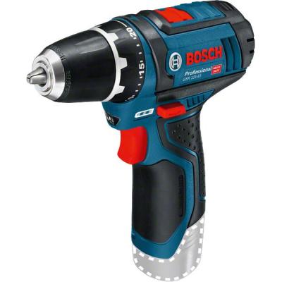 Bosch GSR 12V-15 Professional 650 g Negro, Azul, Rojo, Plata