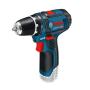 Bosch GSR 12V-15 Professional 1300 Giri min 600 g Nero, Blu