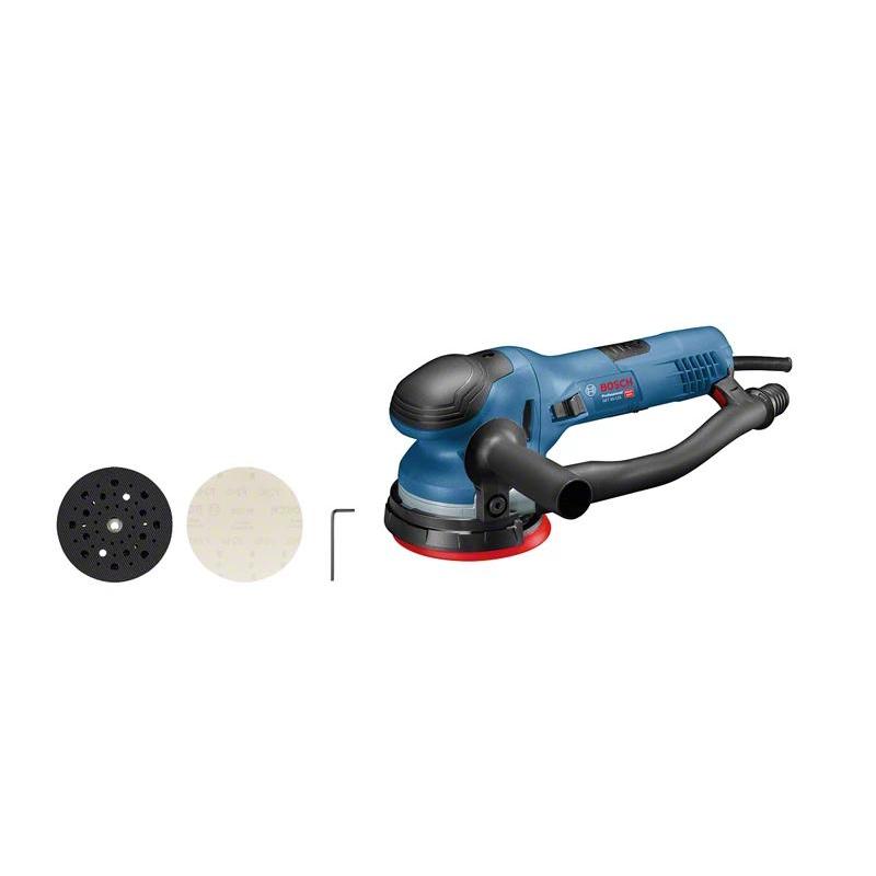 ▷ Bosch GET 55-125 Professional Levigatrice orbitale casuale 7800 Giri/min  15600 OPM Nero, Blu 550 W