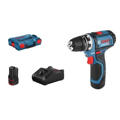 Bosch GSR 12V-15 FC Flex Professional 1300 RPM Keyless 600 g Black, Blue