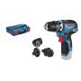 Bosch GSR 12V-35 FC Professional 1750 Giri min 590 g Nero, Blu