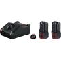 Bosch 1 600 A01 9RD cordless tool battery   charger Battery & charger set