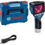 Bosch GTC 600 C Noise equivalent temperature difference (NETD) IR Negro, Azul 256 x 192 Pixeles Pantalla incorporada LCD