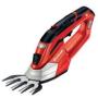 Einhell GE-CG 12 Li cesoia per erba cordless 12 V Ioni di Litio Nero, Rosso, Argento