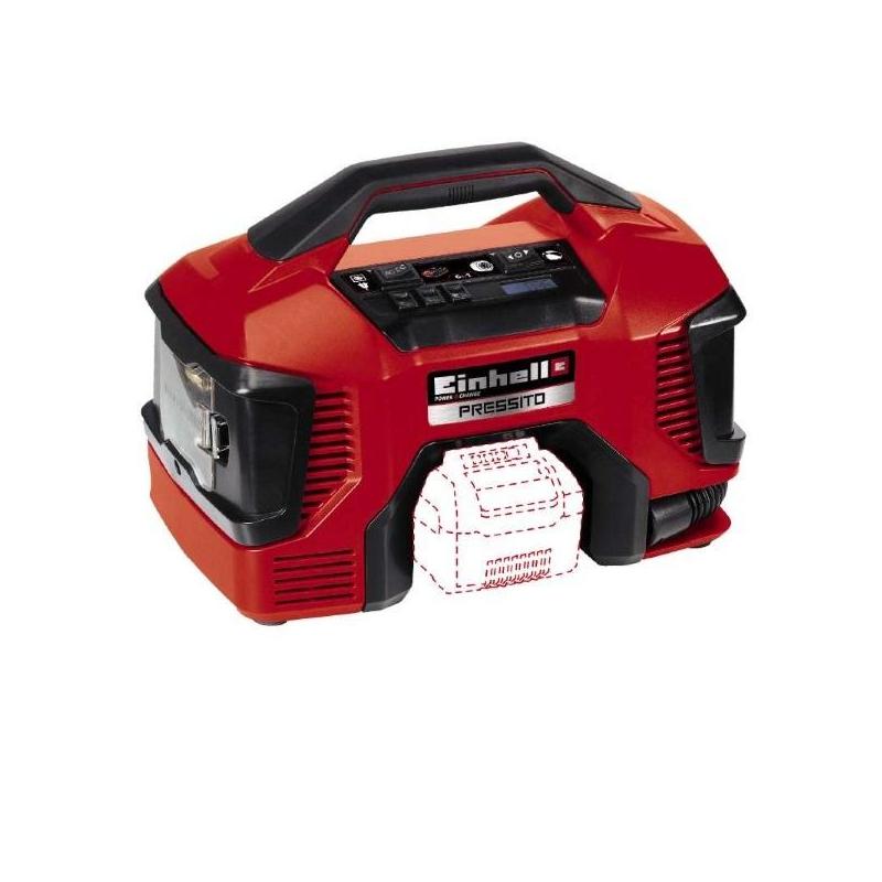 ▷ Einhell TE-AC 270/24/10 compressore ad aria 1800 W 270 l/min