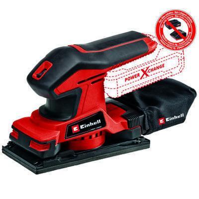 Einhell TC-OS 18 187 Li Solo Meuleuse droite Noir, Rouge