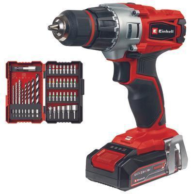 Einhell TE-CD 18 2 1250 RPM 1,01 kg Negro, Rojo, Plata