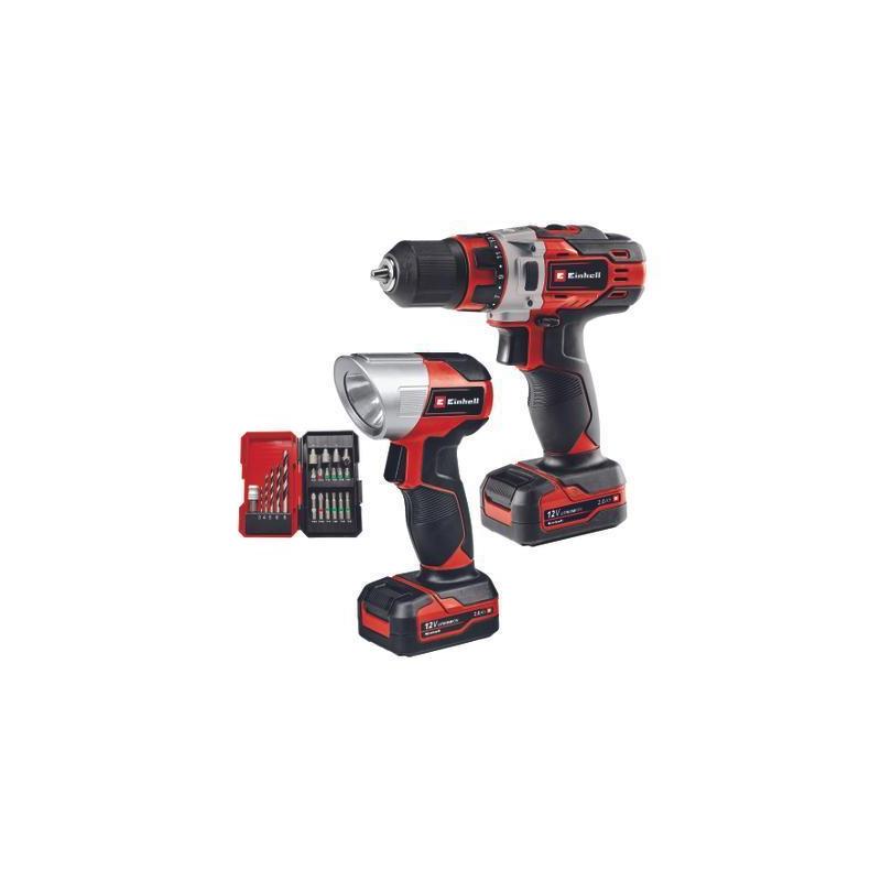 Einhell TE-CD 12/1 3X-Li Cordless Screwdriver (Li-Ion, 12 V, 30 Nm