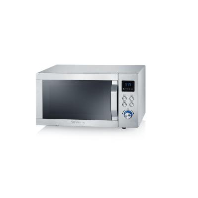 Severin MW 7751 microwave Countertop Grill microwave 20 L 800 W Silver, Stainless steel