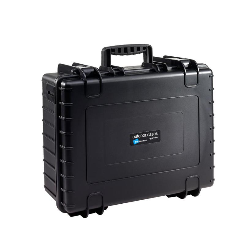 ▷ B&W 6000/B/RPD equipment case Briefcase/classic case Black