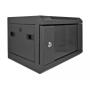 DeLOCK 43379 rack cabinet 4U Wall mounted rack Black