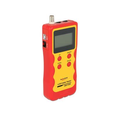 DeLOCK 86108 Netzwerkkabel-Tester Gelb, Rot