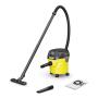 Kärcher 1.628-401.0 extractor de polvo Negro, Amarillo 12 L 1000 W