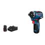 Bosch GSR 12V-35 HX Professional 1750 RPM Schwarz, Blau, Rot