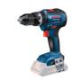 Bosch GSB 18V-55 1800 Giri min Senza chiave 1,1 kg Multicolore