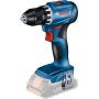 Bosch GSR 18V-45 Professional 500 tr min Sans clé 900 g Noir, Bleu