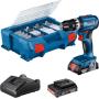 Bosch GSB 18V-45 1900 RPM Negro, Azul