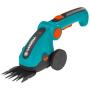 Gardena 09887-20 cesoia per erba cordless 8 cm 3,6 V Ioni di Litio Nero, Verde