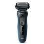 Braun 51-B1000s Folienschaber Trimmer Schwarz, Blau