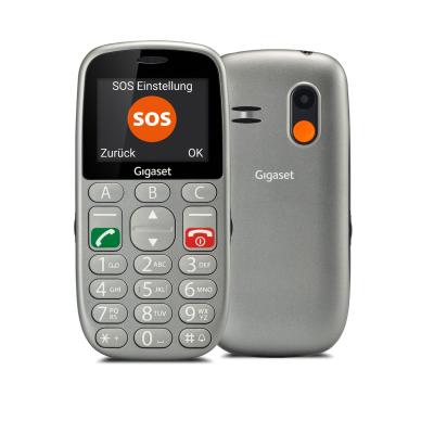 Gigaset GL390 5,59 cm (2.2") 88 g Argent Téléphone numérique