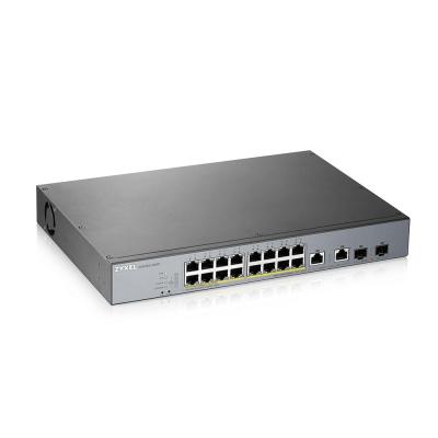 Zyxel GS1350-18HP-EU0101F Netzwerk-Switch Managed L2 Gigabit Ethernet (10 100 1000) Power over Ethernet (PoE) Grau