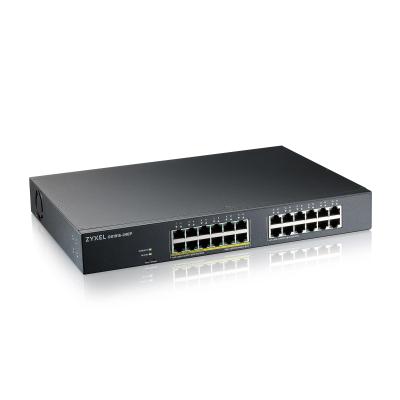 Zyxel GS1915-24EP Managed L2 Gigabit Ethernet (10 100 1000) Power over Ethernet (PoE) 1U Schwarz