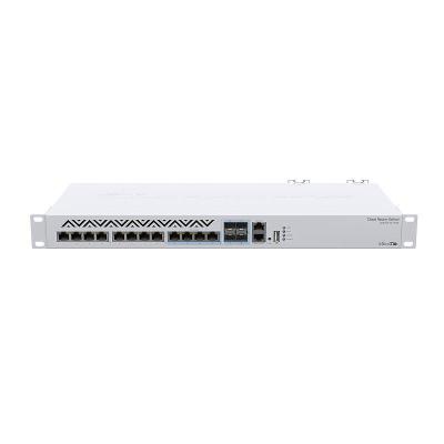 Mikrotik CRS312-4C+8XG-RM switch Gestionado L3 10G Ethernet (100 1000 10000) 1U Blanco