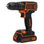 Black & Decker BDCDC18K-QW Bohrmaschine Schwarz, Orange