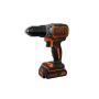 Black & Decker BL186K-QW cacciavite elettrico e avvitatore a impulso 1650 Giri min Nero, Rosso