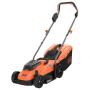 Black & Decker BCMW3318L2 tagliaerba Tagliaerba a spinta Batteria Nero, Arancione