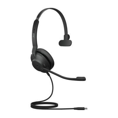 Jabra Evolve2 30, MS Mono Auriculares Alámbrico Diadema Oficina Centro de llamadas USB Tipo C Negro