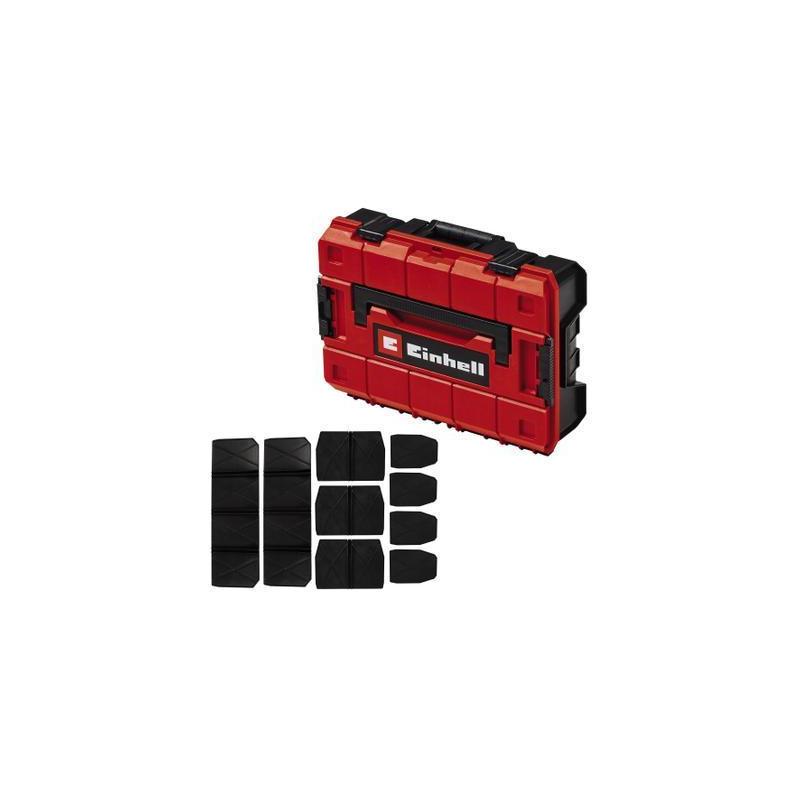 ▷ Einhell E-Case S-F Scatola per minuteria Polipropilene Nero, Rosso