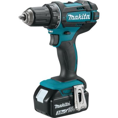 Makita DDF482RFJ 1900 tr min Sans clé Noir, Bleu