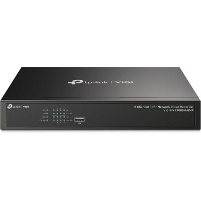 TP-Link VIGI NVR1008H-8MP Enregistreur vidéo sur réseau Noir