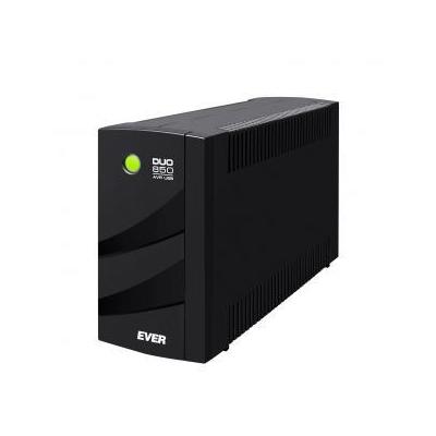 Ever DUO 850 AVR USB alimentation d'énergie non interruptible Interactivité de ligne 0,85 kVA 550 W 6 sortie(s) CA