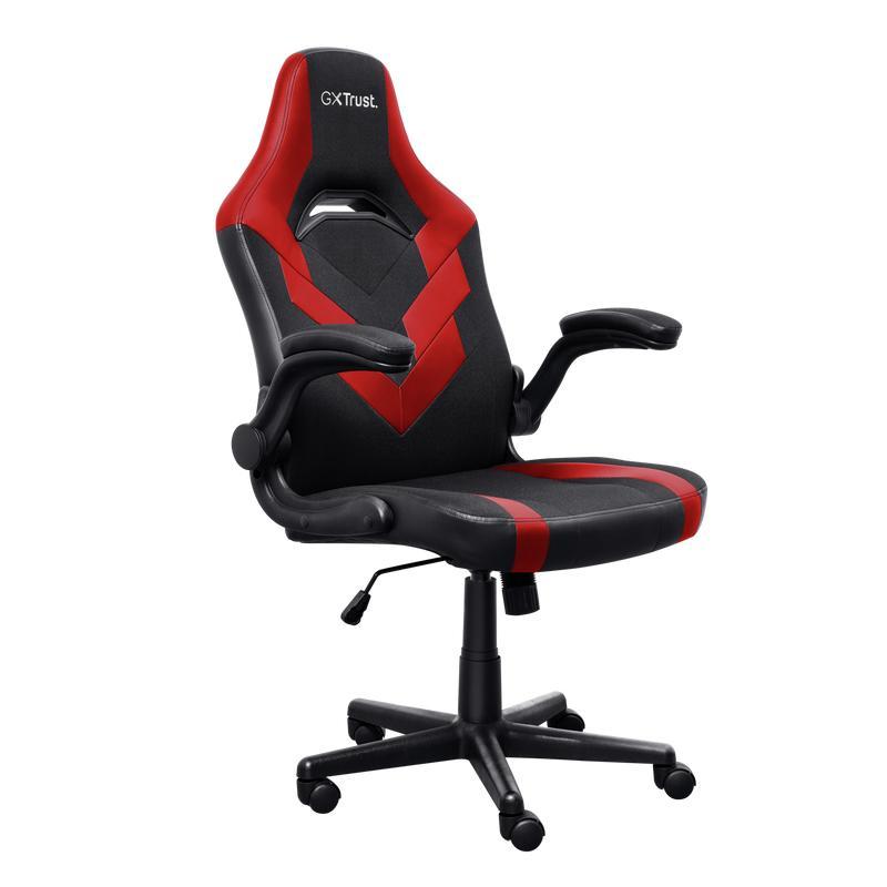 Trust GXT 703R RIYE Universal gaming chair Black Red Trippodo