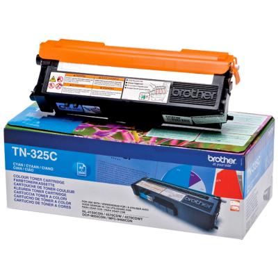 Brother TN-325C cartuccia toner 1 pz Originale Ciano