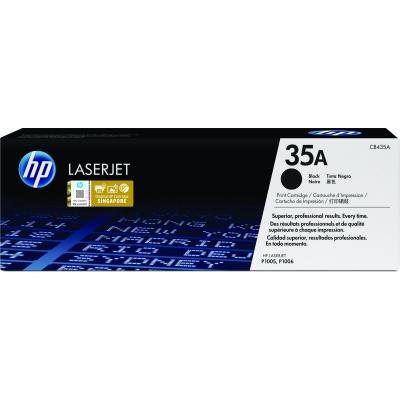 HP 35A Black Original LaserJet Toner Cartridge