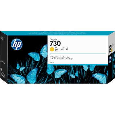 HP 730 300-ml Yellow DesignJet Ink Cartridge