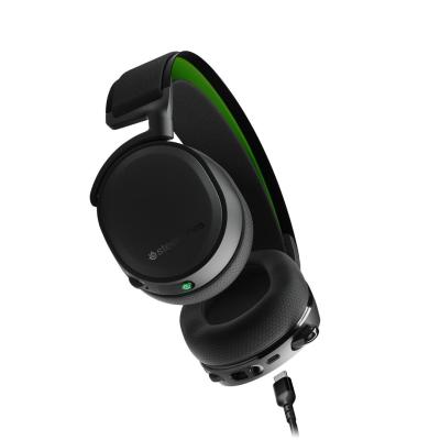 Steelseries ARCTIS 7X+ Casque Sans fil Arceau Jouer Noir, Vert