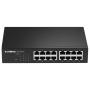 Edimax GS-1016 V2 network switch Managed Gigabit Ethernet (10 100 1000) Black