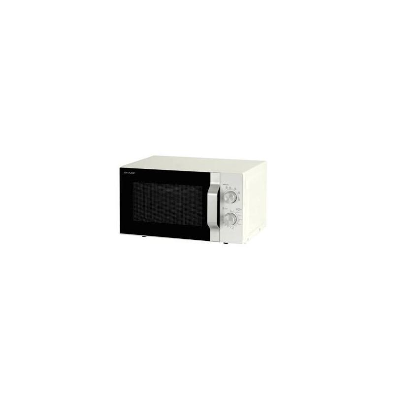 Sharp R-642 BKW - Forno Microonde Combinato con Grill, 20 Litri, 800 Watt