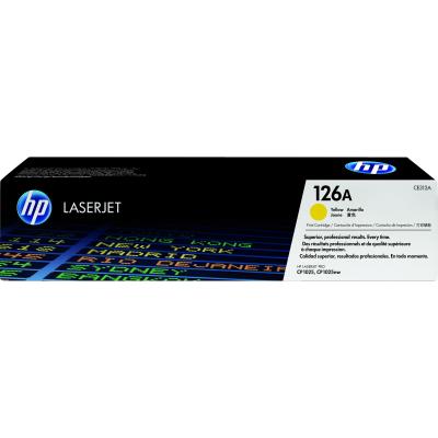 HP 126A Gelb Original LaserJet Tonerkartusche